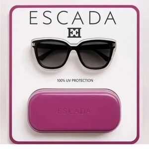 ESCADA Designer Women Sunglasses with Case- 100% UV Protection - 100% Authentic!